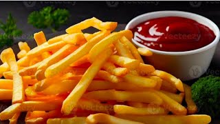 How to make french fries at home crispy delicious Incredibly Easyrecipe by Foody family [upl. by Oinimreh]