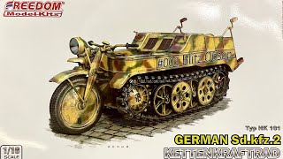 SdKfz 2 Kettenkraftrad 116 Blitz 001 [upl. by Oemor]