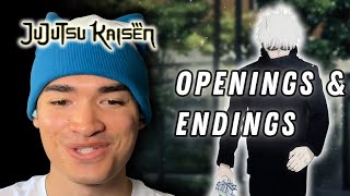 Why are these all BANGERS  Jujutsu Kaisen Season 1 Opening amp Ending Reaction [upl. by Allina]