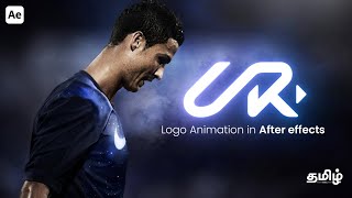 Logo Animation Tutorial in After Effects  Tamil Ur Cristiano Ronaldo  Fs creation [upl. by Eiramave]