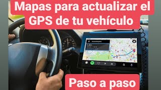 Actualizar GPS GRATIS 2024 💪 Tutorial paso a paso y links de nuevos mapas [upl. by Billat]