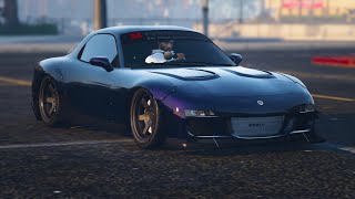 GTA V ANNIS ZR350  ROCKSTAR EDITOR DRIFTINGCINEMATIC [upl. by Abagael]