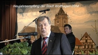 Neujahrsempfang der Stadt Wolfhagen 2014 von tubehorst1 [upl. by Nosirrah]