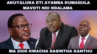 AKUYALUKA ETI AYAMBA KUMAGULA MAVOTI NDI NDALAMA DZIWANI 2000 KWACHA SISINTHA KANTHU [upl. by Innep]