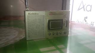 Kchibo Digital KK939B multi band receiverPocket Radio in Hisar Haryana India [upl. by Ecirehc206]