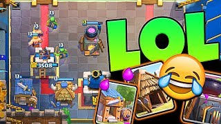 😂INSANE SPAWNER Deck OWNS the LADDER  Clash Royale [upl. by Stouffer]