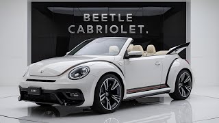 First Drive Review 2025 Volkswagen Beetle Cabriolet  You Wont Believe It [upl. by Yllor]