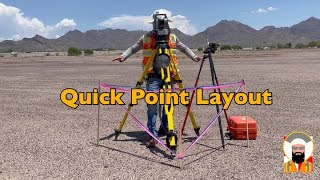 Surveying Quick Point Layout [upl. by Burny]