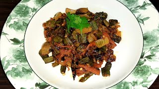 Bhindi do Pyaza  Bhindi Masala [upl. by Llenehs]