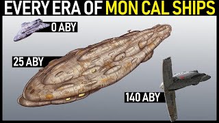 EVERY Era of Mon Calamari Cruisers Legends and Canon [upl. by Paxton]