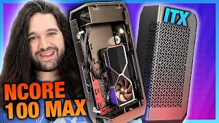 WellBuilt MiniITX Case Cooler Master NCORE 100 MAX Review amp Benchmarks [upl. by Queen]