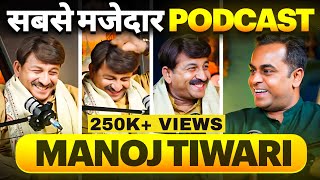 Manoj Tiwari Podcast with Sushant Sinha On Delhi Kejriwal Hind Ka Sitara Song amp his journey TAWSS [upl. by Eikcin]