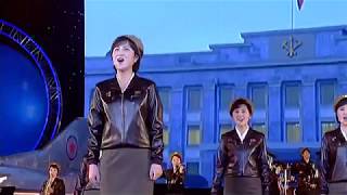 Moranbong Band  We will follow You only Kim Jong Un HD English Subs [upl. by Atinehs]