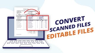 How to Convert Scanned Files into Editable and Searchable Text Using OCR [upl. by Leelaj436]