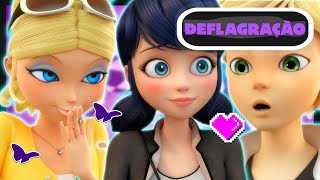 CHLOÉ PROVOCA MARINETTE NA FRENTE DE TODOS DEFLAGRAÇÃO  MIRACULOUS LADYBUG 5ª TEMP [upl. by Cain702]