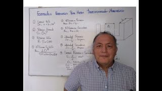 Formulas necesarias para rebobinar cualquier transformador monofásico [upl. by Oibesue]