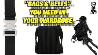 Building Your Timeless Wardrobe “Bags and Belts”  life update [upl. by Erbes]