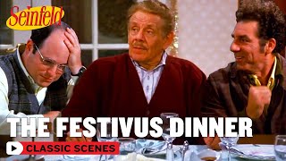 Festivus Dinner At The Costanzas  The Strike  Seinfeld [upl. by Elem]