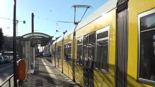 Tram Berlin  Flexity F6Z als M2 Am Steinberg HD 1080p [upl. by Topper]