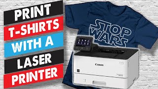 How To Print T shirts With A Laser Printer [upl. by Charlean795]