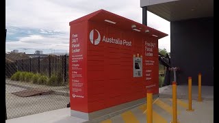 First Time to use AusPosts Parcel Locker for my delivery [upl. by Nylegna]