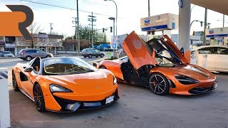 McLaren 720s VS McLaren 570s Spider  Is It Worth The Extra 80000 [upl. by Allayne]