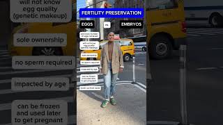 What are the differences between freezing eggs vs freezing embryos 🤔 [upl. by Pomeroy]