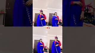 naino bandi kaise dor re 🍂saree shortvideo youtubeshorts [upl. by Sharity]