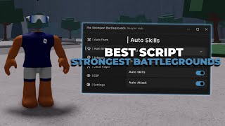 The BEST Strongest Battlegrounds Script 🦇  Auto Quest Kill Aura Godmode amp MORE [upl. by Aicena]