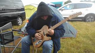 vince testing ash shell telecaster at tannerfest 2024 part 2 [upl. by Sophey]