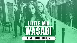 Little Mix  Wasabi  Line Distribution [upl. by Haily]