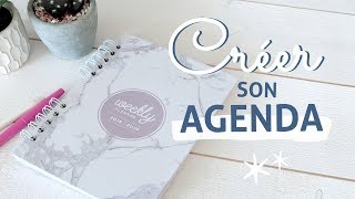 CRÉER SON AGENDA  DIY BACK TO SCHOOL [upl. by Derag]