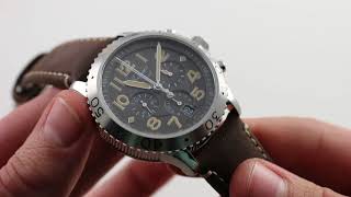 PreOwned Breguet Type XXI Flyback 3817STX23ZU Luxury Watch Review [upl. by Novel]