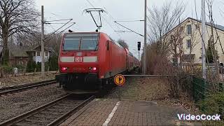 Re 70 Kiel Hamburg hbf Ausfahrt Bordesholm Br 1460 und DB Doppelstockwagen [upl. by Rozina164]