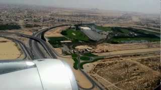 Flight Landing Sharjah Airport [upl. by Auhel]