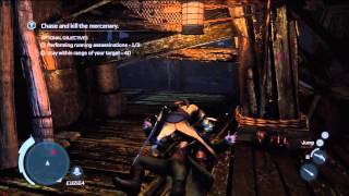 Assassins Creed 3 Dead Chest Treasure Walkthrough Captian Kidds Treasure  HTG [upl. by Suolhcin]