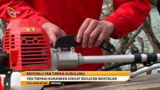 KULLANIM KİTABI  MOTORLU YAN TIRPAN KURULUMU [upl. by Llenrac541]