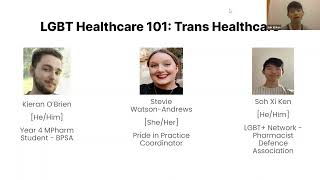 Webinar Wednesday  Patient Centred Care for LGBTQ Patients [upl. by Nnylecoj809]