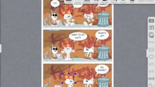 Comic Maker HD Tutorial  How easy to create a cute comic [upl. by Jovi]