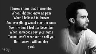 Maroon 5  MEMORIES Lyrics [upl. by Madella]