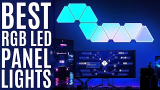 Top 10 Best RGB LED Wall Lights of 2021  Hexagonal Wall Light  Triangle Light  LED Panel Light [upl. by Suzetta]