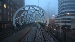 De Uithof  Leidschenveen  HTM RandstadRail 4  mist  Alstom RegioCitadis 4025  2018 [upl. by Yddub]