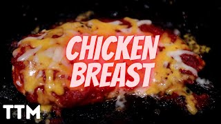 Air Fryer Oven Chicken Breast  No Bread Chicken Parmesan [upl. by Sheri51]