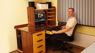 Мой самый идеальный КОМПЬЮТЕРНЫЙ СТОЛ  Computer desk DIY [upl. by Pollyanna]