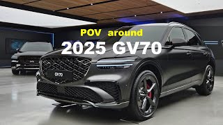 2025 Genesis GV70 POV Exterior and Interior [upl. by Dyana]