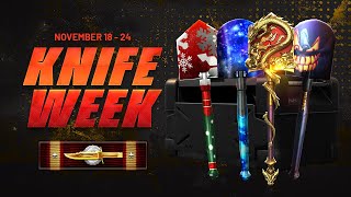 كروس فاير شرح ايفنت Knife Week [upl. by Benisch907]