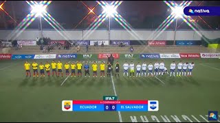 ⚽ EnVivo ECUADOR vs EL SALVADOR  Mundial iFA7 [upl. by Gustie452]