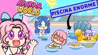 🤩TESTANDO A NOVA PISCINA DA MANSÃO  Avatar World [upl. by Marcile]