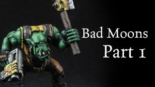 How to paint Bad Moons Orks pt1 [upl. by Aehr]