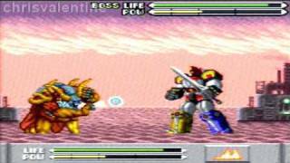 Mighty Morphin Power Rangers SNES Playthrough  Area 6 First Megazord Fight [upl. by Onej]